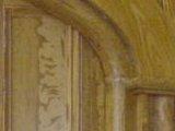 Detail of part of door and frame. Click for full image.